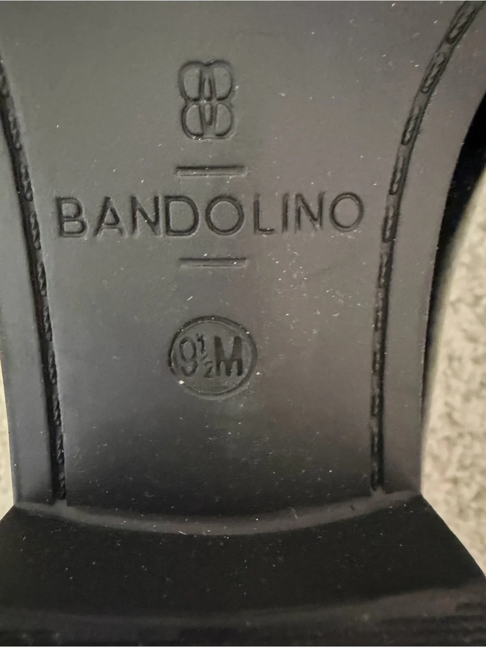 Bandolino Black Tassel Loafers - 9.5